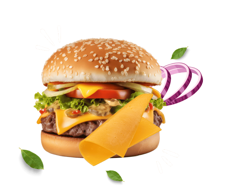 cheezy bites burger