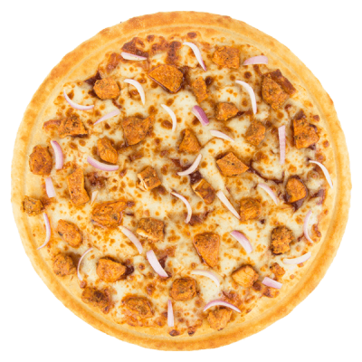 chicken tikka pizza by cheezybites Dubai