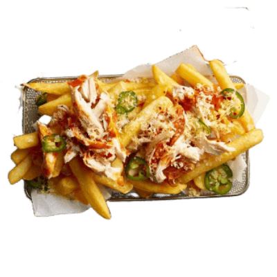 Peri Peri Chicken Loaded Fries