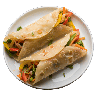Shawarma Chicken Paratha Roll